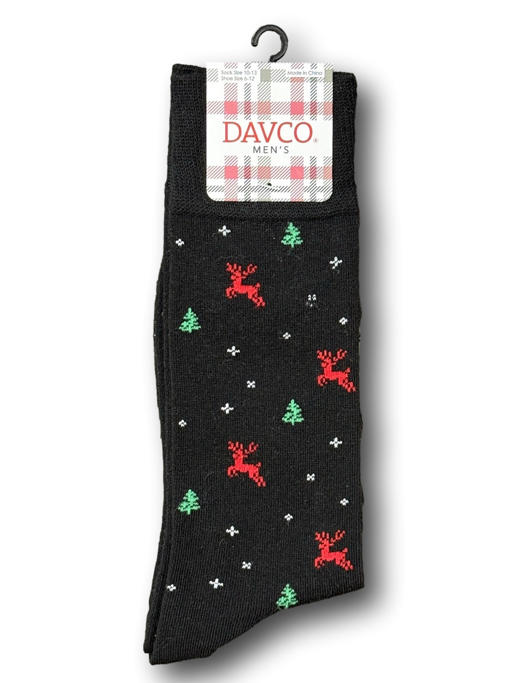 3/$18 Reindeer, Trees & Snowflakes Christmas Holiday Funny Crew Socks - NWT